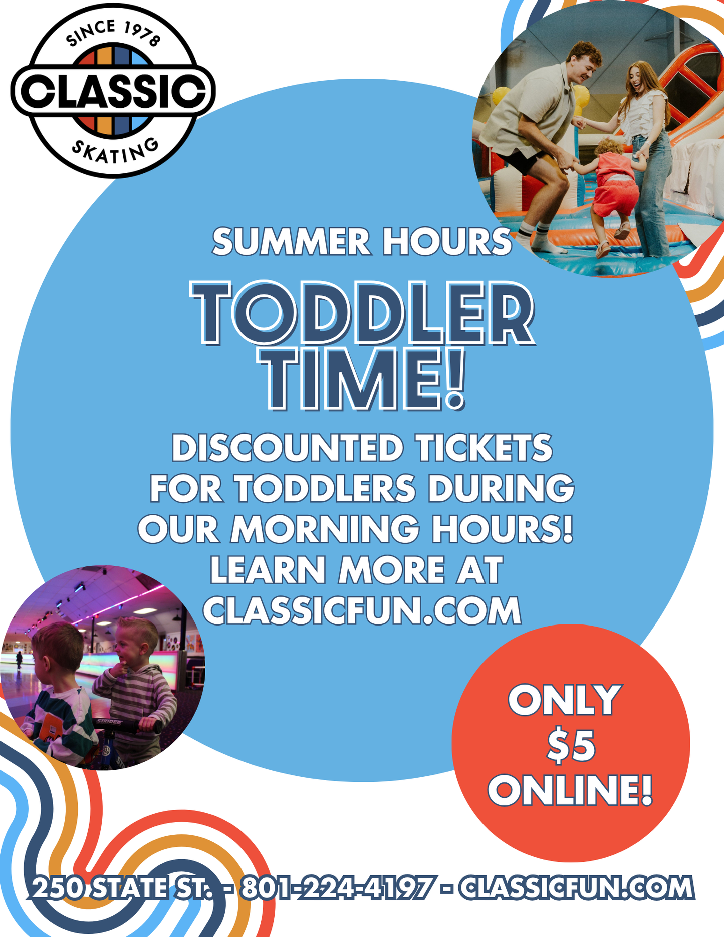 Summer Hours Toddler Time