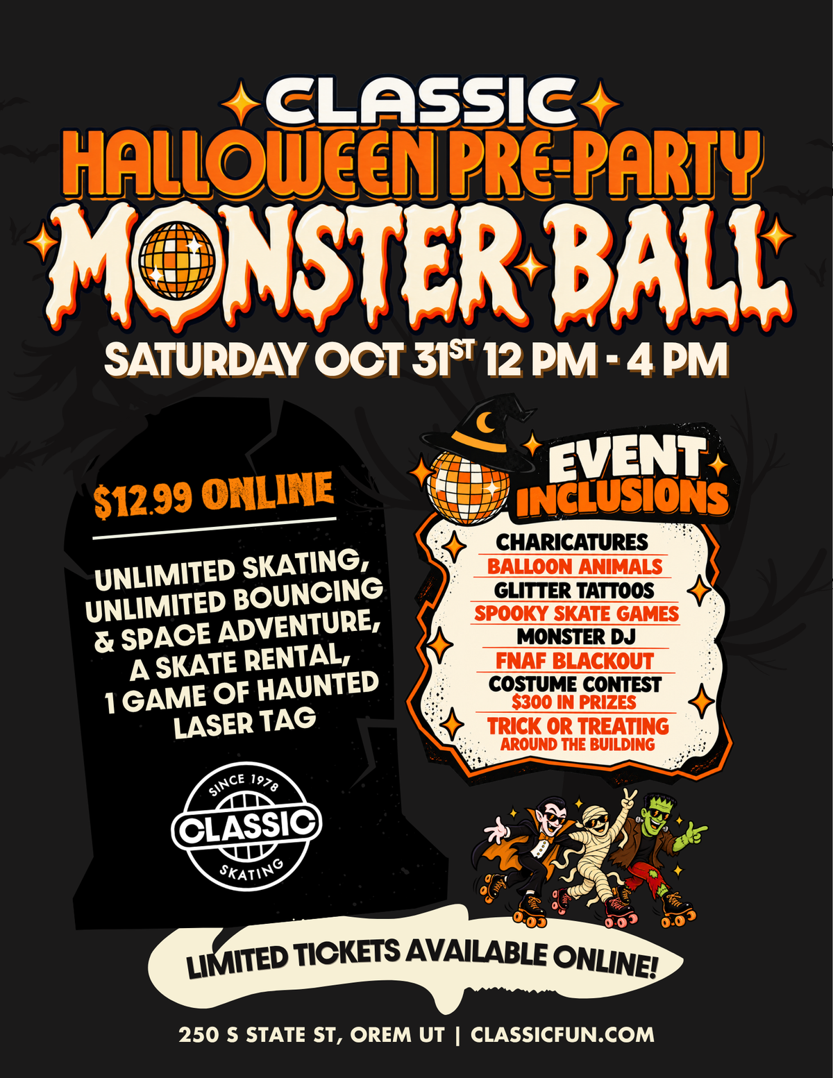 Halloween Pre-Party Monster Ball