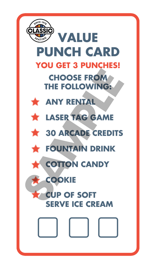 Value Punch Card