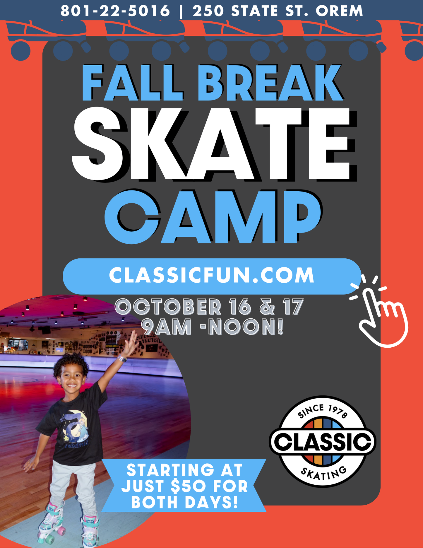 Fall Break Skate Camp 2025