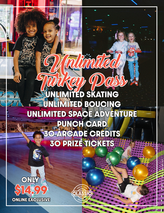 Unlimited Turkey Pass (Thanksgiving Break 2025)