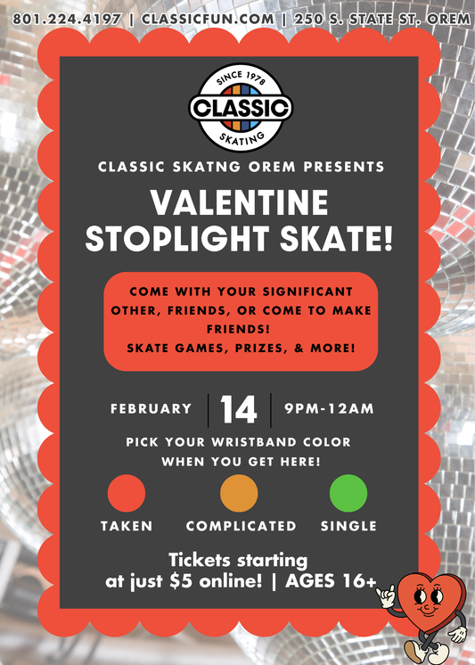 Valentines Stoplight Skate