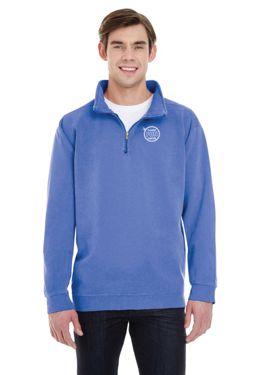 Classic Fun Center Embroidered Zip Up Option 3