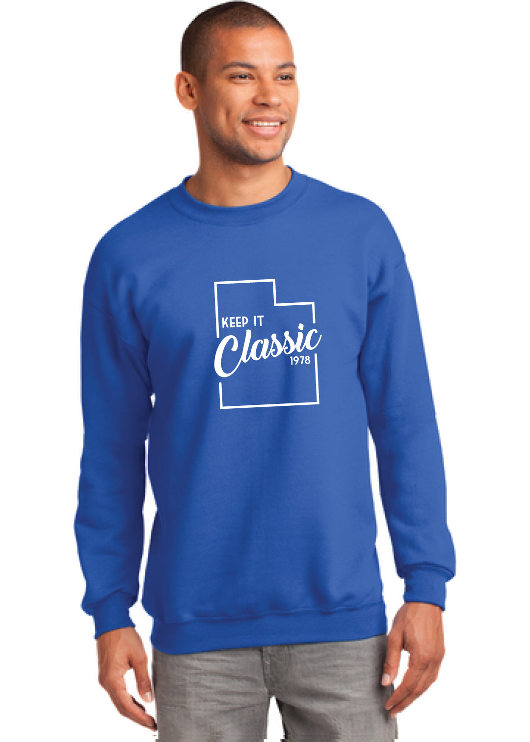 Keep It Classic Utah Crew Option 2