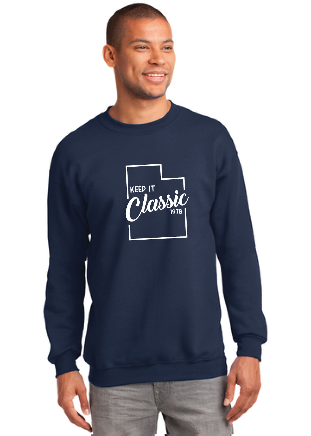 Keep It Classic Utah Crew Option 2