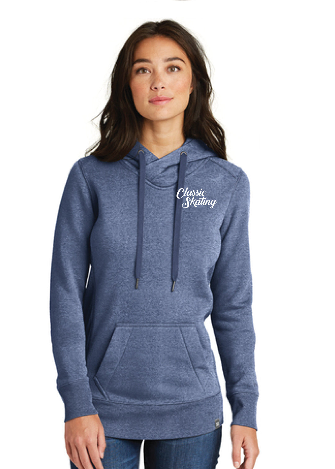 Classic Skating Embroidered Hoodie Option 1 (Ladies Fit)