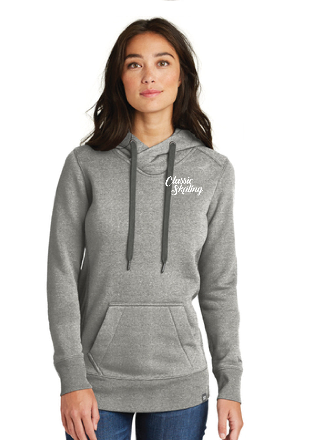 Classic Skating Embroidered Hoodie Option 1 (Ladies Fit)