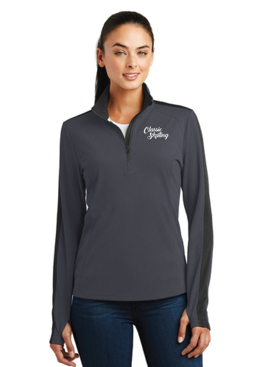 Classic Skating Embroidered Zip Up Option 1 (Ladies Fit)