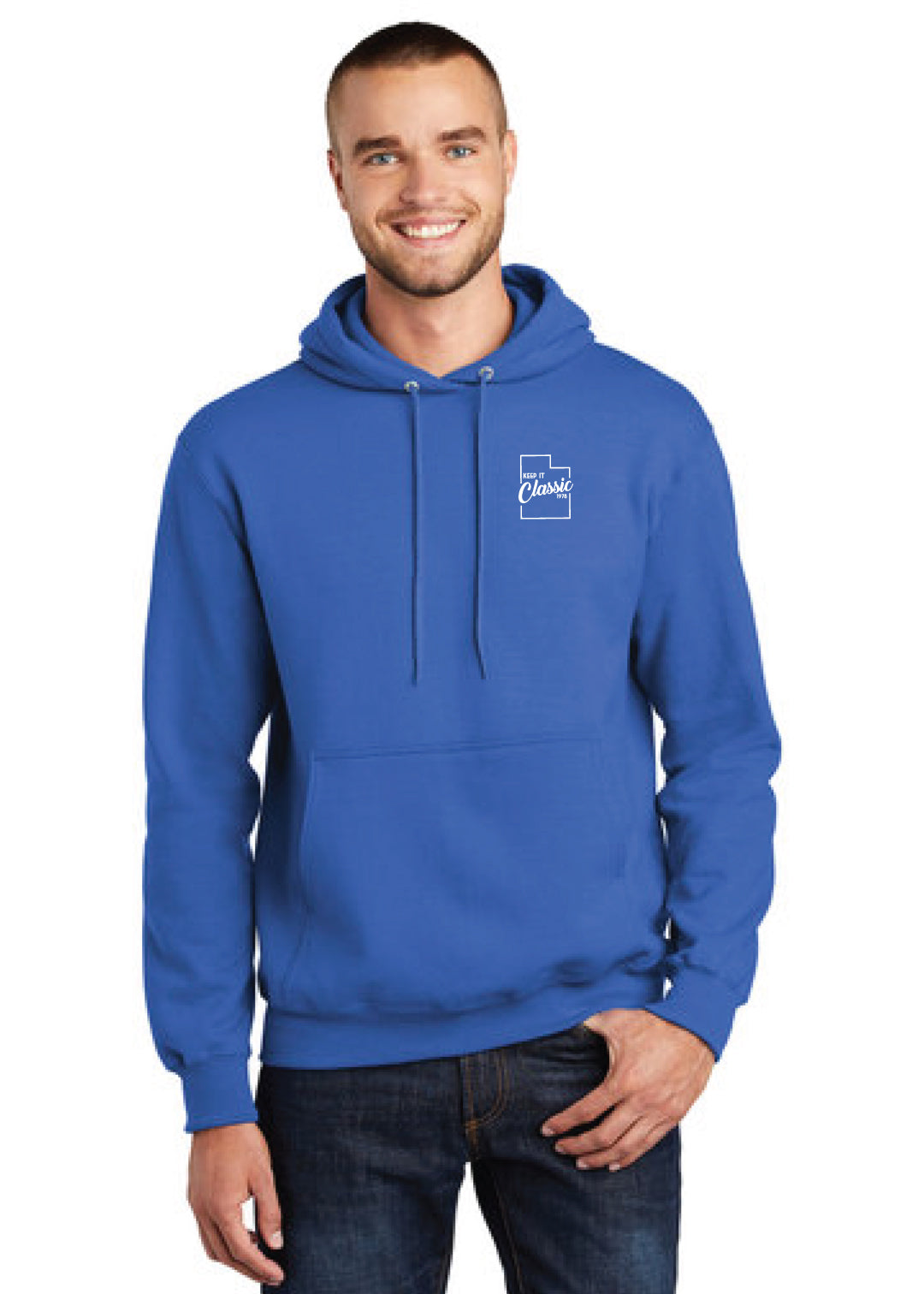 Keep It Classic Utah Embroidered Hoodie Option 2