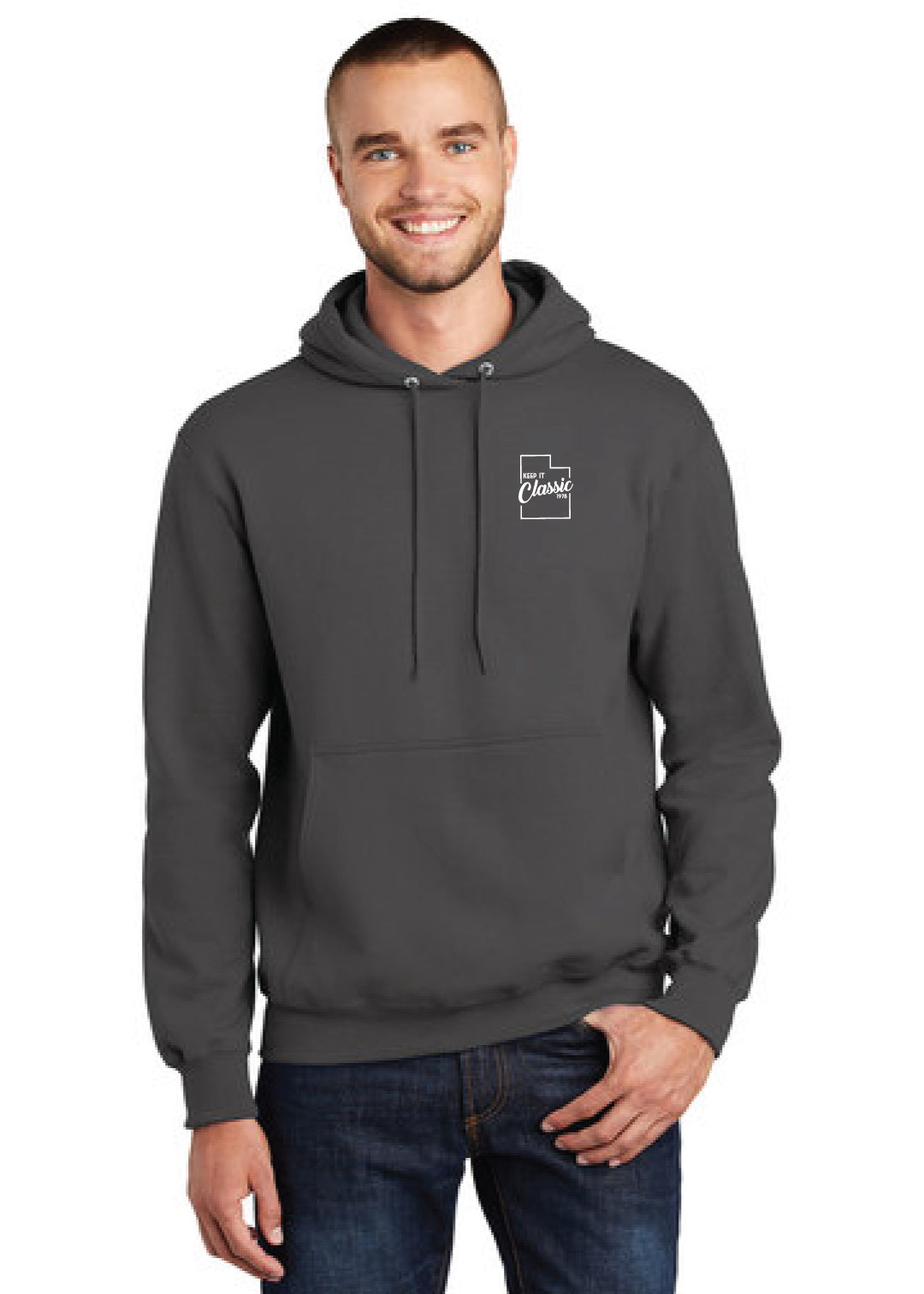 Keep It Classic Utah Embroidered Hoodie Option 2