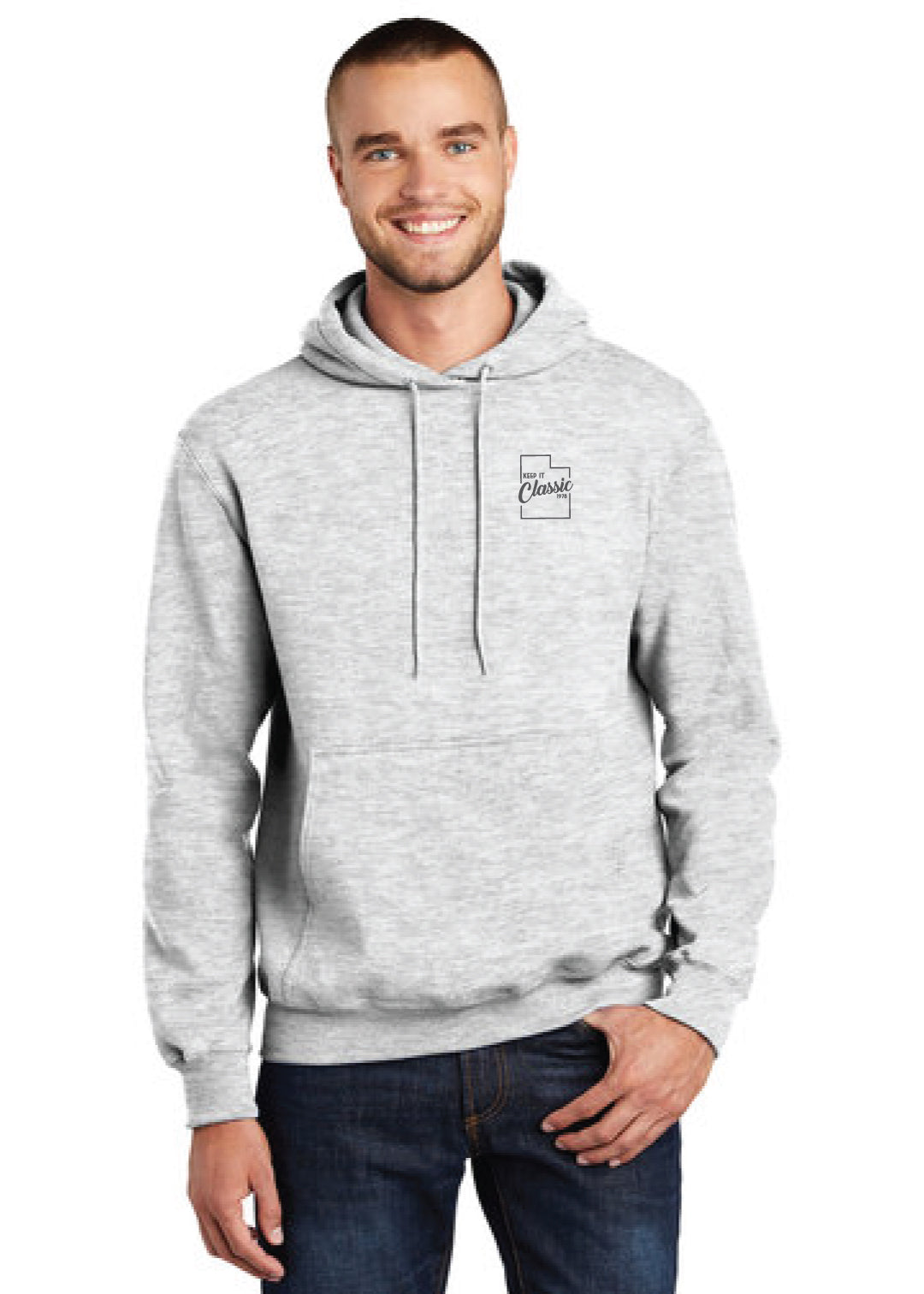 Keep It Classic Utah Embroidered Hoodie Option 2