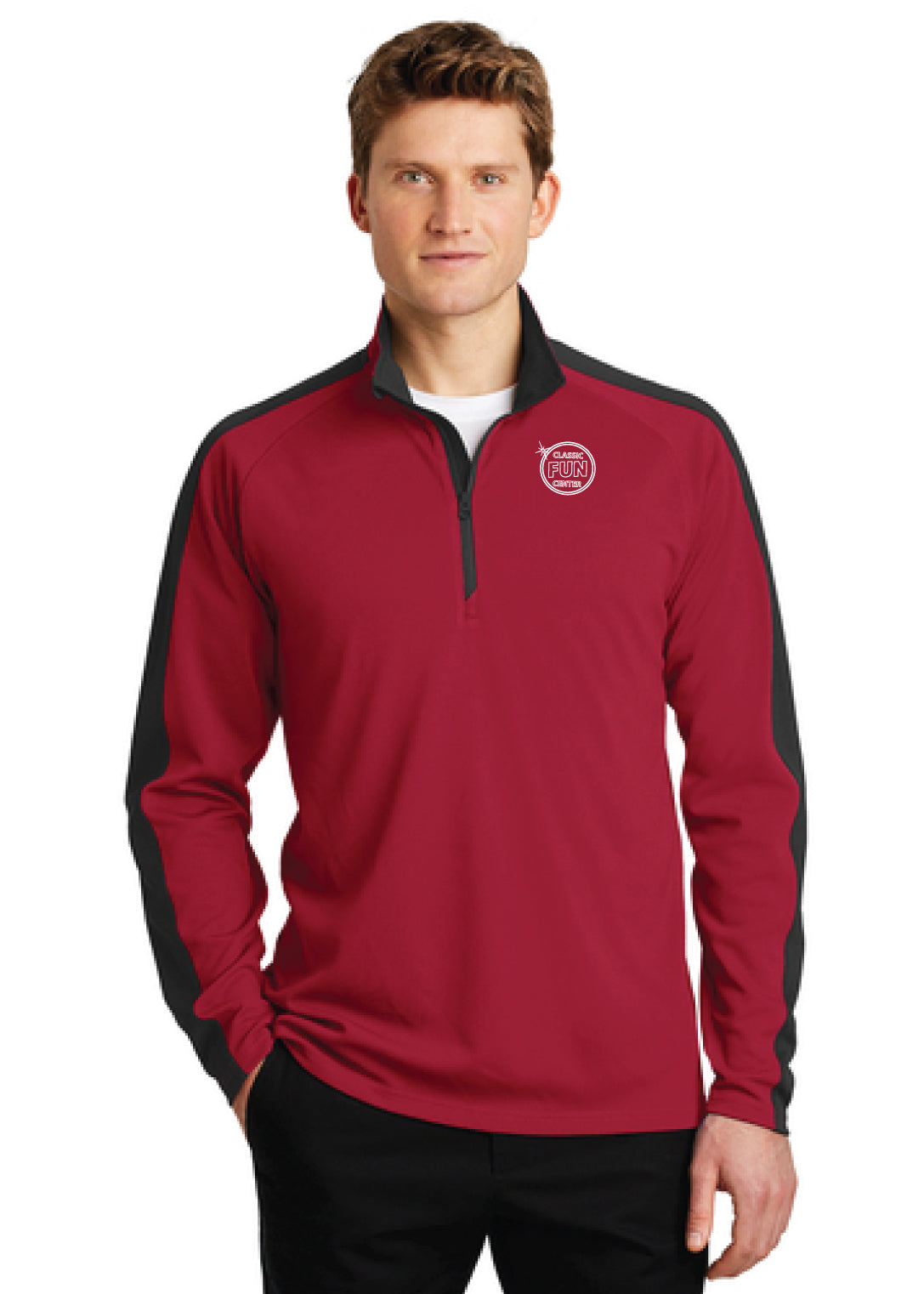 Classic Fun Center Embroidered Zip Up Option 1